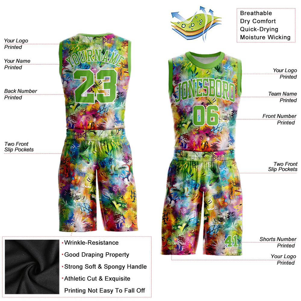 Sublimation Basketball Uniform